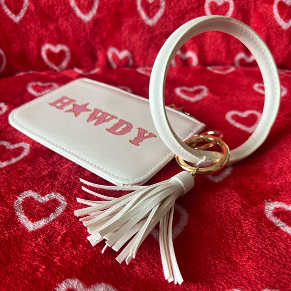 HOWDY Wristlet Keychain (nwot) - Picture 2 of 3
